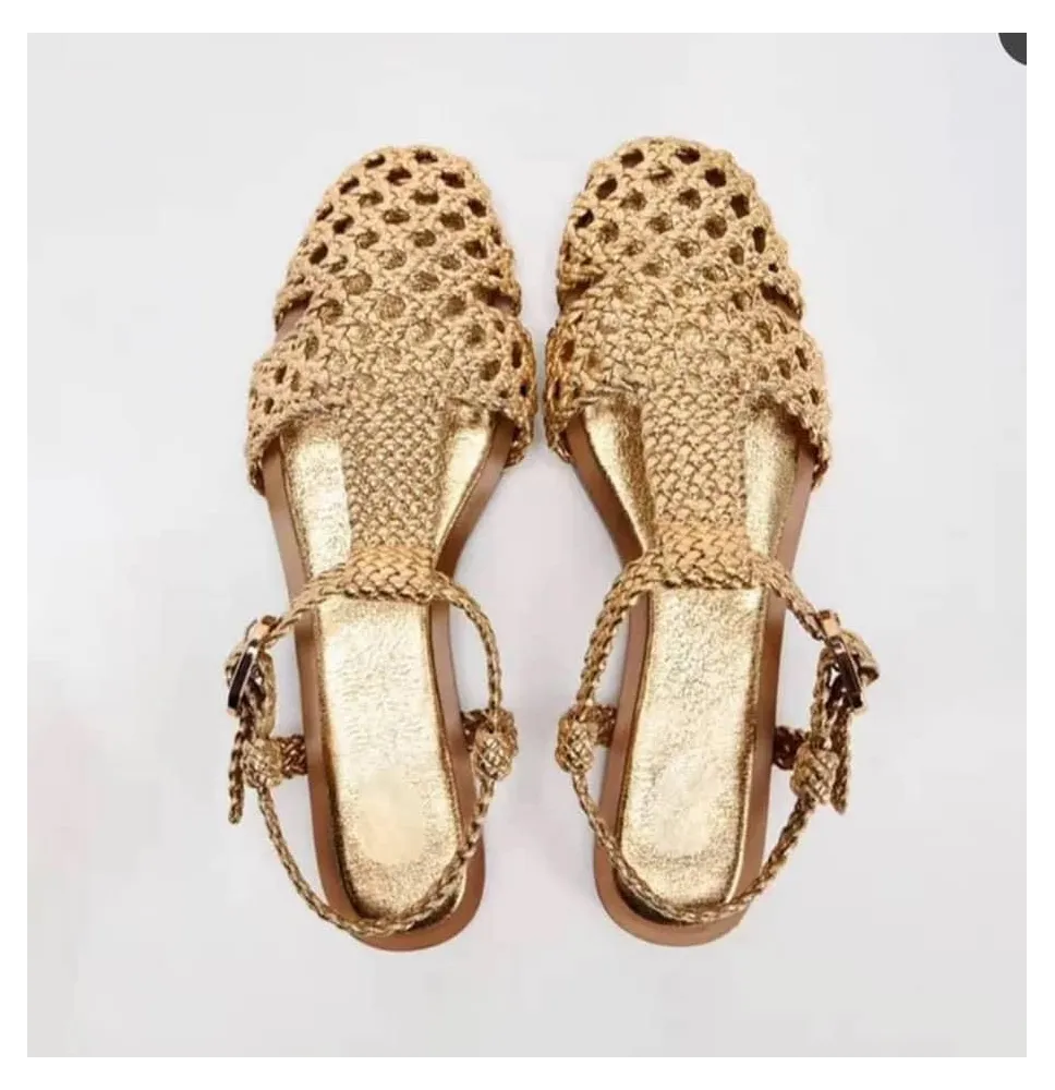 Sandales tressées "Z-Basic Chic" à bride réglable